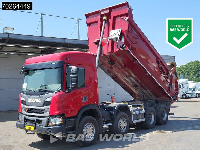 Scania P410 8X4 NL-Truck 19m3 tipper box heating Big-Axle Steelsuspension Automatic - Tipper: picture 1 Scania P410 8X4 NL-Truck 19m3 tipper box heating Big-Axle Steelsuspension Automatic - Tipper: picture 1