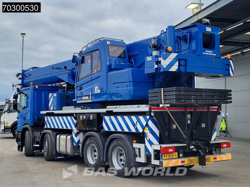 Scania P450 P 8X4 Palfinger/SANY SPC500E Telescopic Crane Retarder Navi Automatic Euro 6 - Crane truck: picture 2 Scania P450 P 8X4 Palfinger/SANY SPC500E Telescopic Crane Retarder Navi Automatic Euro 6 - Crane truck: picture 2