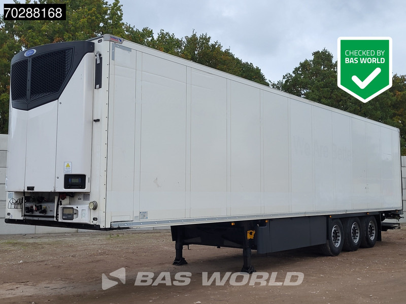Schmitz Cargobull Carrier 3 axles Doppelverdampfer Tailgate Palettenkasten Blumenbreit LBW ATP-FRC - Refrigerator semi-trailer: picture 1 Schmitz Cargobull Carrier 3 axles Doppelverdampfer Tailgate Palettenkasten Blumenbreit LBW ATP-FRC - Refrigerator semi-trailer: picture 1