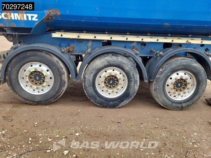 Tipper semi-trailer Schmitz Cargobull SKI 24 Liftachse 25m3: picture 11