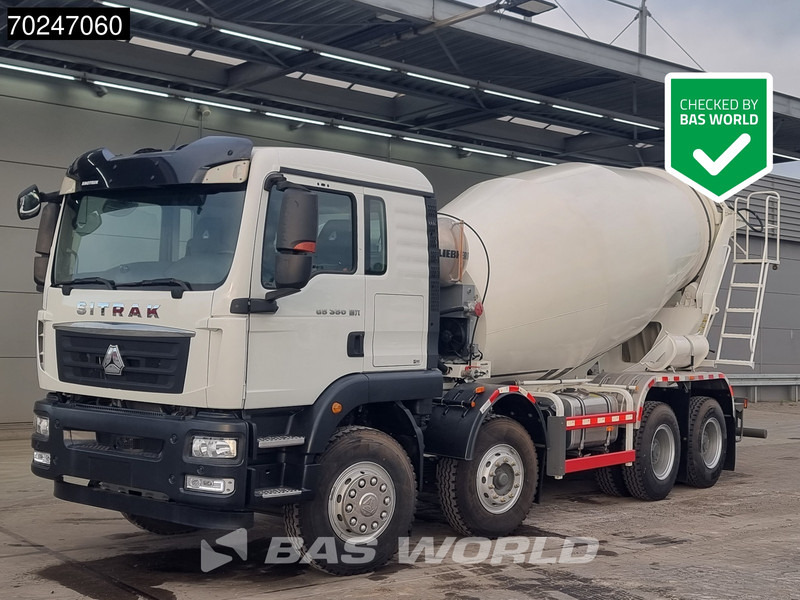 Sitrak G5 350 8X4 8m3 Liebherr HTM 804 H Mixer Big-Axle Steelsuspension - Concrete mixer truck: picture 1 Sitrak G5 350 8X4 8m3 Liebherr HTM 804 H Mixer Big-Axle Steelsuspension - Concrete mixer truck: picture 1
