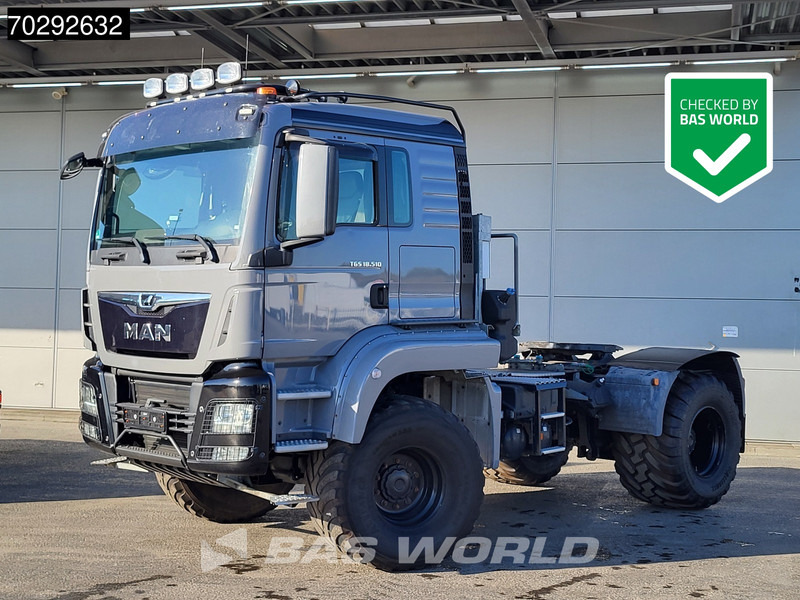 MAN TGS 18.510 4X4 LOF Agrar Demo-Truck! 750/45R526.5 Tyres Hydraulik Euro 6 - Tractor unit: picture 1 MAN TGS 18.510 4X4 LOF Agrar Demo-Truck! 750/45R526.5 Tyres Hydraulik Euro 6 - Tractor unit: picture 1