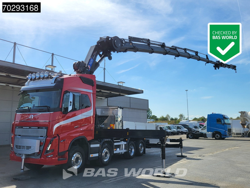 Volvo FH16 650 FH16 8X2 HMF 7020K-RCS Crane + Fly-Jib Lift+Steering-Axle Navi LED ACC Euro 6 - Tractor unit: picture 1 Volvo FH16 650 FH16 8X2 HMF 7020K-RCS Crane + Fly-Jib Lift+Steering-Axle Navi LED ACC Euro 6 - Tractor unit: picture 1