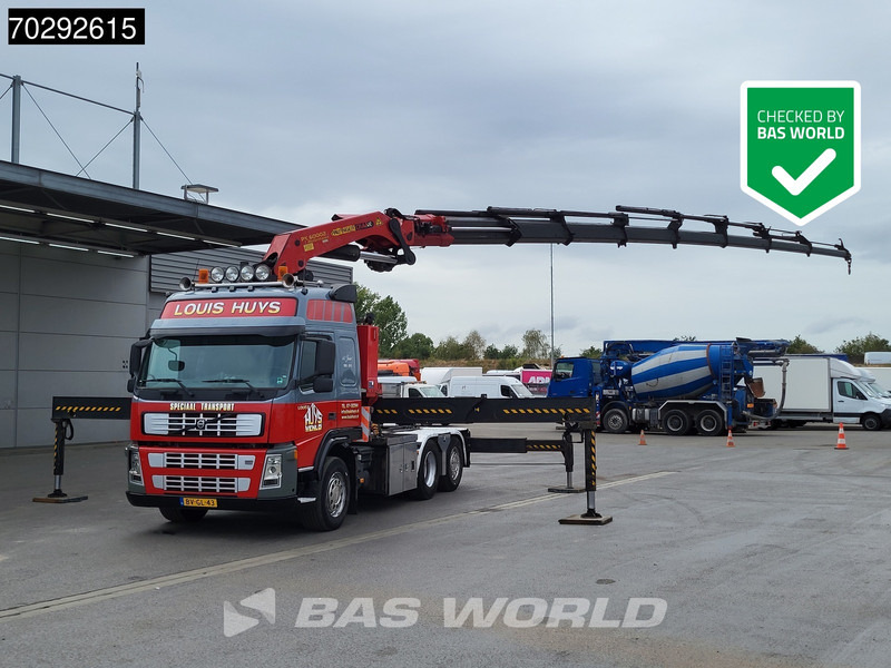 Tractor unit Volvo FM 440 FM 6X2 Crane Kran Palfinger PK 60002 NL-Truck Lift+Lenkachse Euro 4: picture 1
