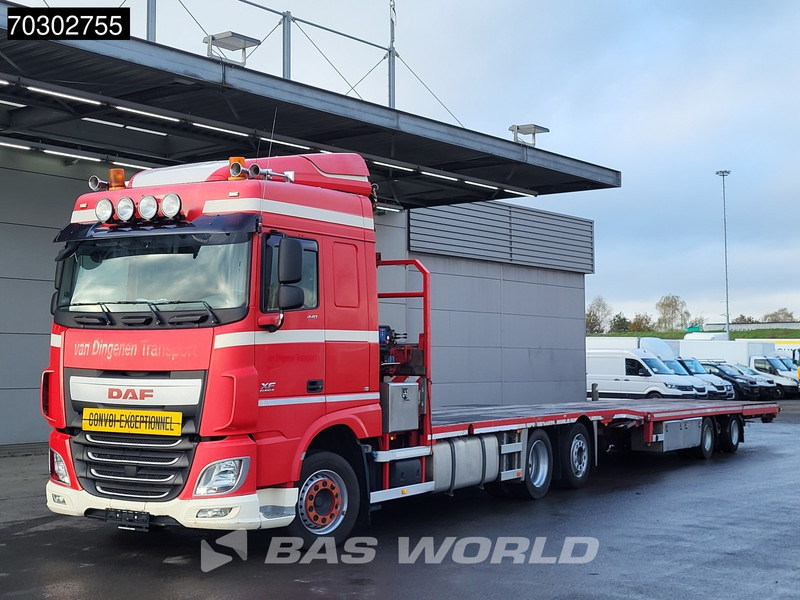 DAF XF 440 XF 6X2 NL-Truck Transporter APK HMF 900-K2 crane Winch Lift-Lenkachse Euro 6 - Truck, Crane truck: picture 5 DAF XF 440 XF 6X2 NL-Truck Transporter APK HMF 900-K2 crane Winch Lift-Lenkachse Euro 6 - Truck, Crane truck: picture 5