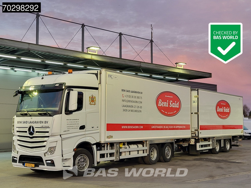 Mercedes-Benz Actros 2643 6X2 NL-Combi Frigoblock FB-FIL2 2tons Ladebordwand Retarder Automatic Xenon - Truck: picture 1 Mercedes-Benz Actros 2643 6X2 NL-Combi Frigoblock FB-FIL2 2tons Ladebordwand Retarder Automatic Xenon - Truck: picture 1