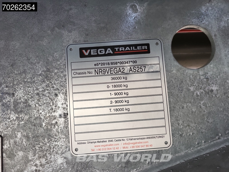 Lease a Vega FIXED JEEP CARRIER 2 axles 6 Cars Galvanized 5T Hydro-electric Winch + remote control Vega FIXED JEEP CARRIER 2 axles 6 Cars Galvanized 5T Hydro-electric Winch + remote control: picture 19