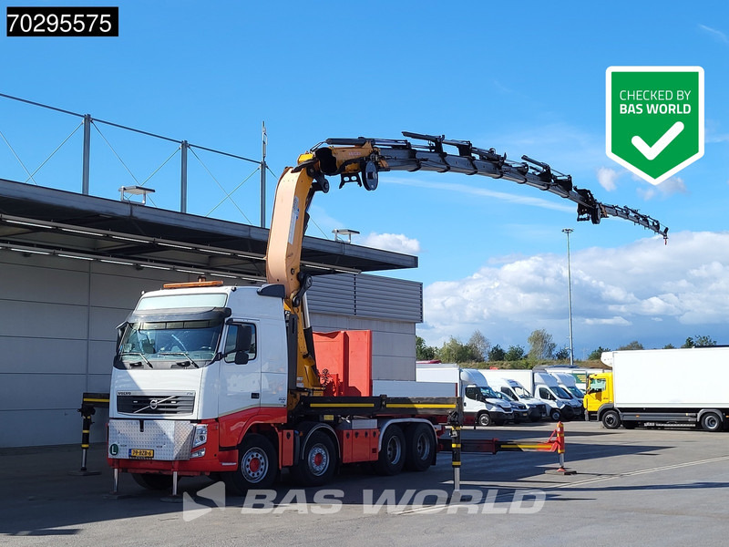 Volvo FH 500 8X4 NL-Truck EFFER 850/8S Kran Crane + 6S Fly-Jib Automatic EEV - Dropside/ Flatbed truck, Crane truck: picture 1 Volvo FH 500 8X4 NL-Truck EFFER 850/8S Kran Crane + 6S Fly-Jib Automatic EEV - Dropside/ Flatbed truck, Crane truck: picture 1