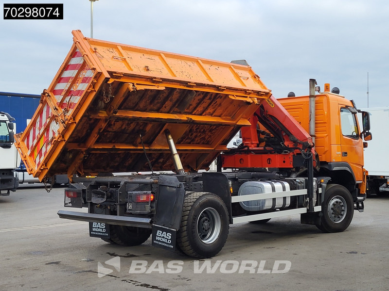 Volvo FM 340 FM 4X4 4x4 Crane Palfinger PK10501 Tipper Big-Axle Full Steel - Tipper, Crane truck: picture 2 Volvo FM 340 FM 4X4 4x4 Crane Palfinger PK10501 Tipper Big-Axle Full Steel - Tipper, Crane truck: picture 2