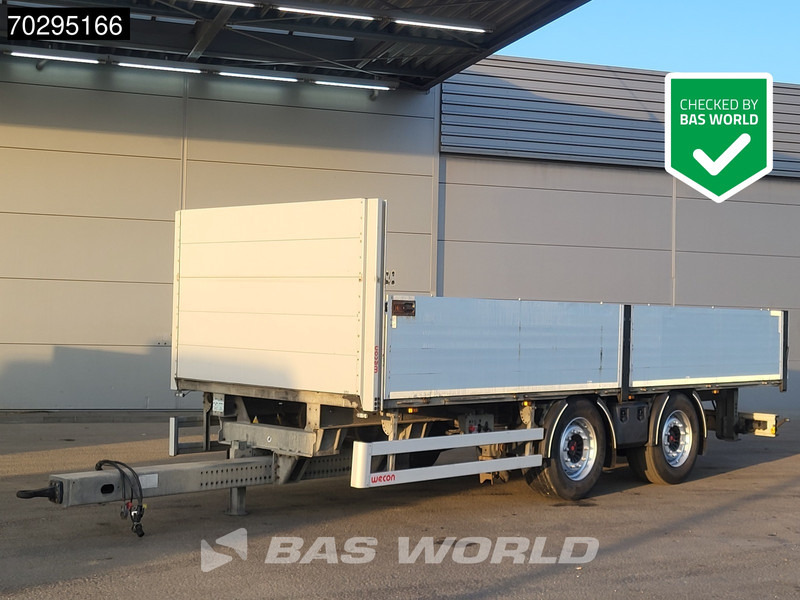 Wecon PC 2 axles Liftaxle - Dropside/ Flatbed trailer: picture 1 Wecon PC 2 axles Liftaxle - Dropside/ Flatbed trailer: picture 1