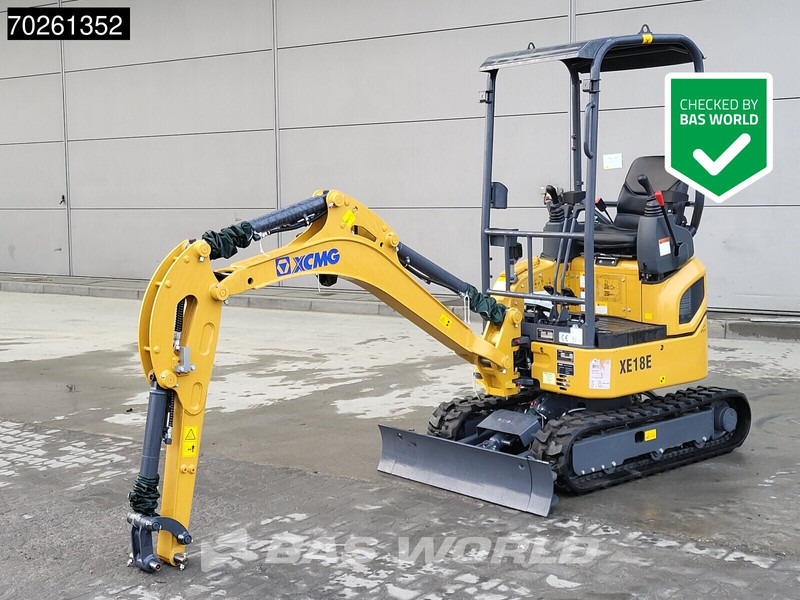 XCMG XE18 E 2 YEARS FACTORY WARRANTY - KUBOTA ENGINE - Mini excavator: picture 1 XCMG XE18 E 2 YEARS FACTORY WARRANTY - KUBOTA ENGINE - Mini excavator: picture 1