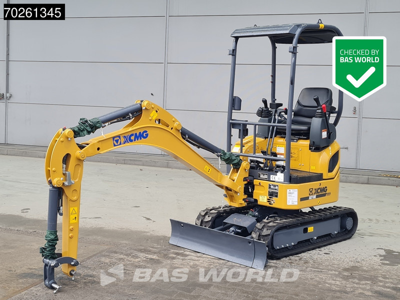 XCMG XE18 E 2 YEARS FACTORY WARRANTY - KUBOTA ENGINE - Mini excavator: picture 1 XCMG XE18 E 2 YEARS FACTORY WARRANTY - KUBOTA ENGINE - Mini excavator: picture 1