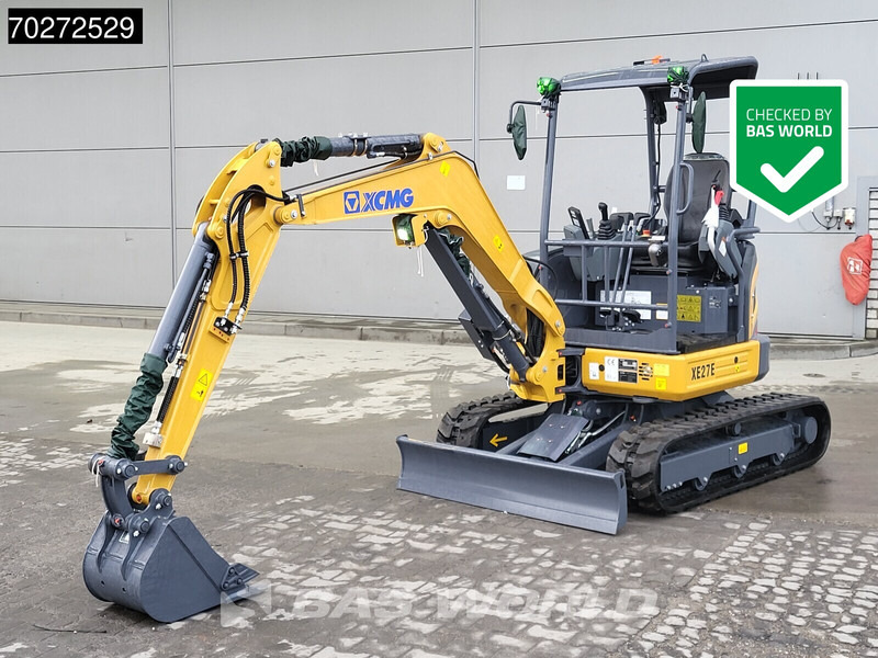 XCMG XE27 E 2 YEARS FACTORY WARRANTY - KUBOTA ENGINE - Mini excavator: picture 1 XCMG XE27 E 2 YEARS FACTORY WARRANTY - KUBOTA ENGINE - Mini excavator: picture 1