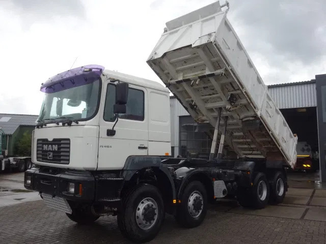 MAN FE410 PK 8X8 MEILLER KIPPER,MANUALFEULPUMP - Tipper: picture 2 MAN FE410 PK 8X8 MEILLER KIPPER,MANUALFEULPUMP - Tipper: picture 2