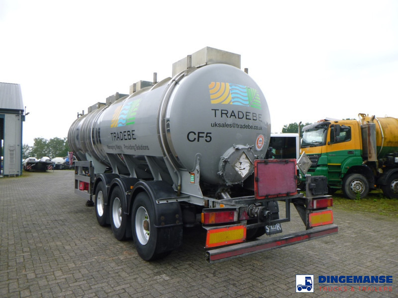 Clayton Chemical tank inox 30 m3 / 1 comp - Tank semi-trailer: picture 4 Clayton Chemical tank inox 30 m3 / 1 comp - Tank semi-trailer: picture 4