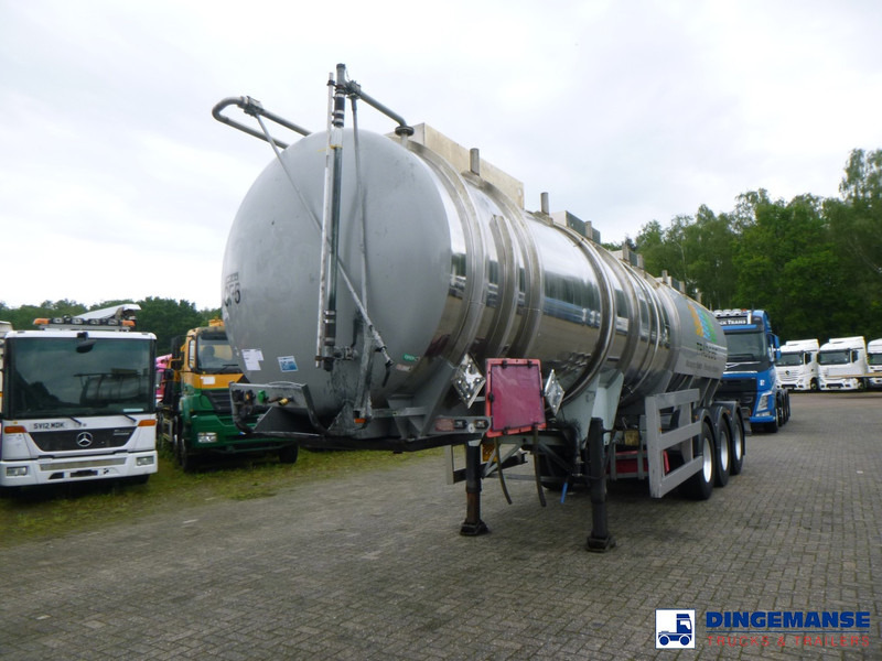 Clayton Chemical tank inox 30 m3 / 1 comp - Tank semi-trailer: picture 1 Clayton Chemical tank inox 30 m3 / 1 comp - Tank semi-trailer: picture 1