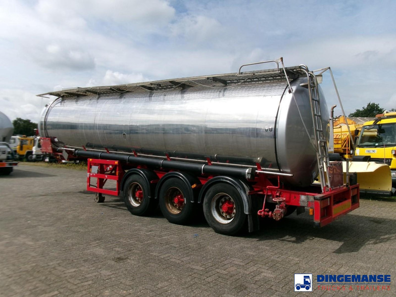Crane Fruehauf Chemical ACID tank inox 30 m3 / 1 comp - Tank semi-trailer: picture 4 Crane Fruehauf Chemical ACID tank inox 30 m3 / 1 comp - Tank semi-trailer: picture 4