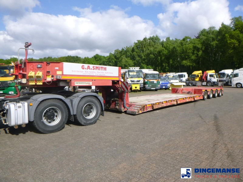 Faymonville 4-axle lowbed trailer 72t STBZ-4VA - Low loader semi-trailer: picture 1 Faymonville 4-axle lowbed trailer 72t STBZ-4VA - Low loader semi-trailer: picture 1