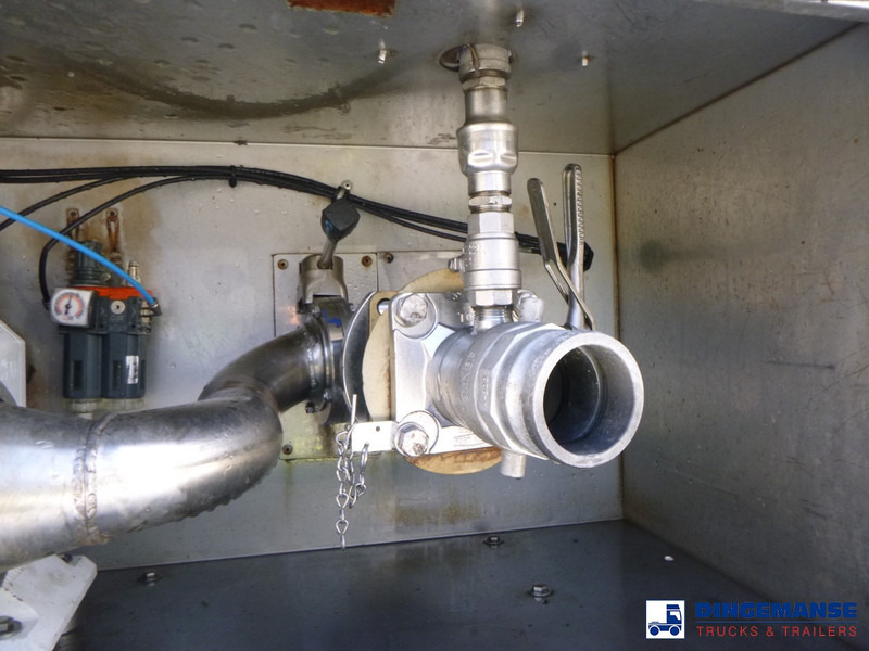 Tank semi-trailer Feldbinder Chemical tank inox L4BH 30 m3 / 1 comp + pump: picture 7