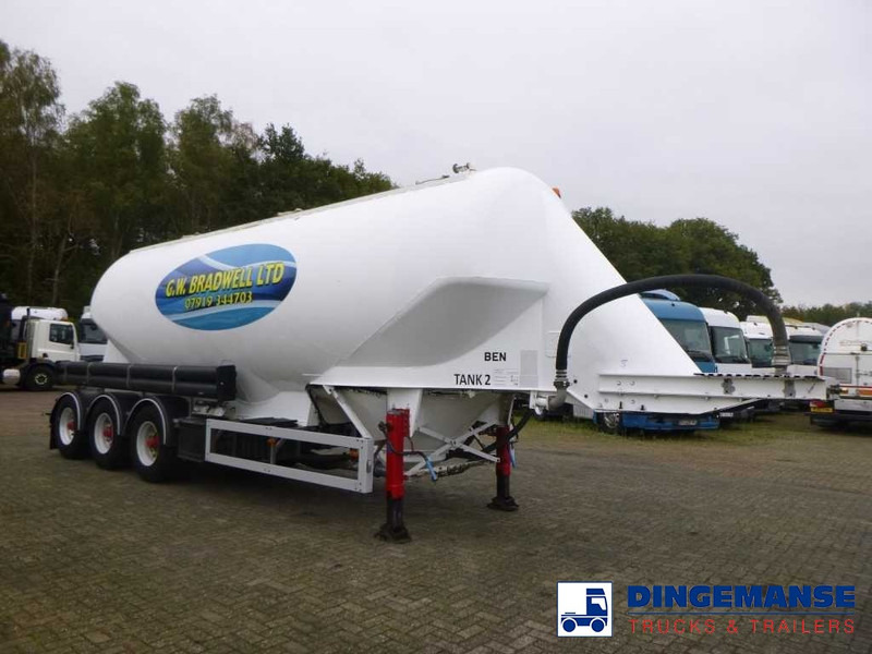 Feldbinder Powder tank alu 40 m3 / 1 comp - Tank semi-trailer: picture 2 Feldbinder Powder tank alu 40 m3 / 1 comp - Tank semi-trailer: picture 2