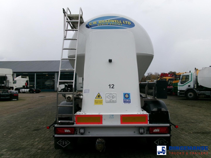 Feldbinder Powder tank alu 40 m3 / 1 comp + compressor - Tank semi-trailer: picture 5 Feldbinder Powder tank alu 40 m3 / 1 comp + compressor - Tank semi-trailer: picture 5