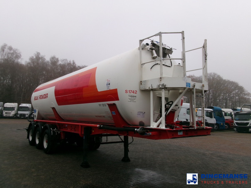 Feldbinder Powder tank alu 41 m3 (tipping) - Tank semi-trailer: picture 2 Feldbinder Powder tank alu 41 m3 (tipping) - Tank semi-trailer: picture 2