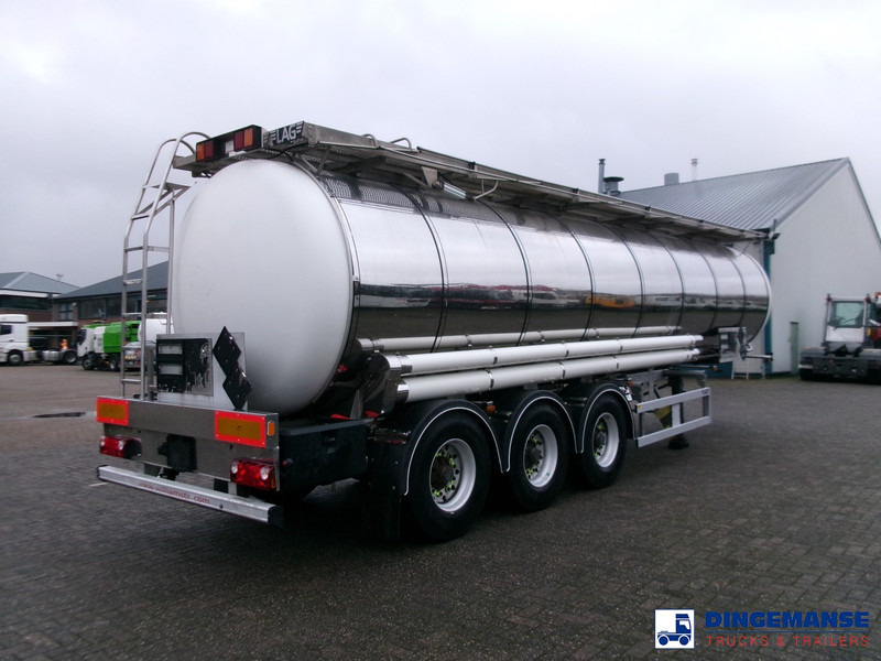 LAG Chemical tank inox L4BH 30 m3 / 1 comp + pump - Tank semi-trailer: picture 4 LAG Chemical tank inox L4BH 30 m3 / 1 comp + pump - Tank semi-trailer: picture 4