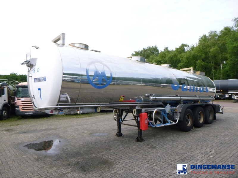 MAISONNEUVE Chemical tank inox 26 m3 / 1 comp - Tank semi-trailer: picture 1 MAISONNEUVE Chemical tank inox 26 m3 / 1 comp - Tank semi-trailer: picture 1