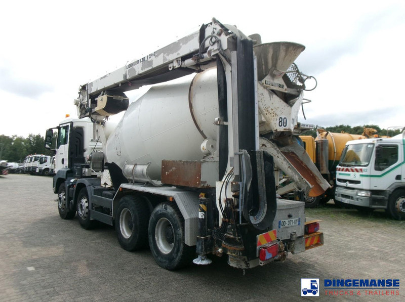 MAN TGS 32.360 8X4 Euro 6 Liebherr concrete mixer 8 m3 + belt - Concrete mixer truck: picture 3 MAN TGS 32.360 8X4 Euro 6 Liebherr concrete mixer 8 m3 + belt - Concrete mixer truck: picture 3
