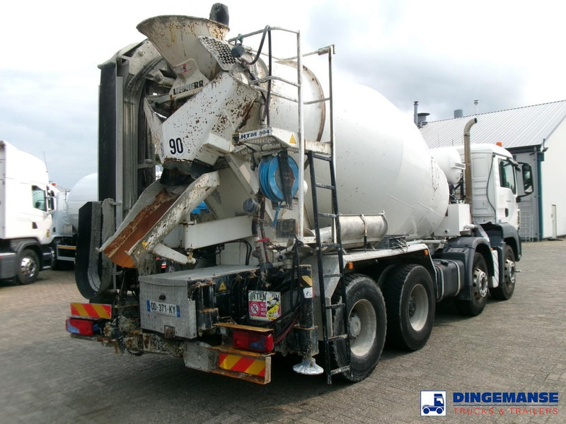 MAN TGS 32.360 8X4 Euro 6 Liebherr concrete mixer 8 m3 + belt - Concrete mixer truck: picture 4 MAN TGS 32.360 8X4 Euro 6 Liebherr concrete mixer 8 m3 + belt - Concrete mixer truck: picture 4