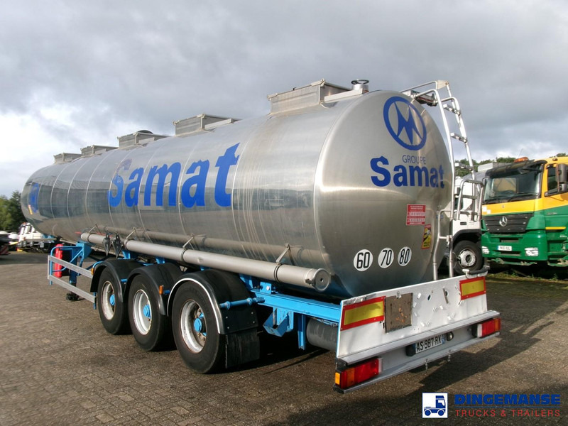 Magyar Chemical tank inox 32.5m3 / 1 comp - Tank semi-trailer: picture 3 Magyar Chemical tank inox 32.5m3 / 1 comp - Tank semi-trailer: picture 3