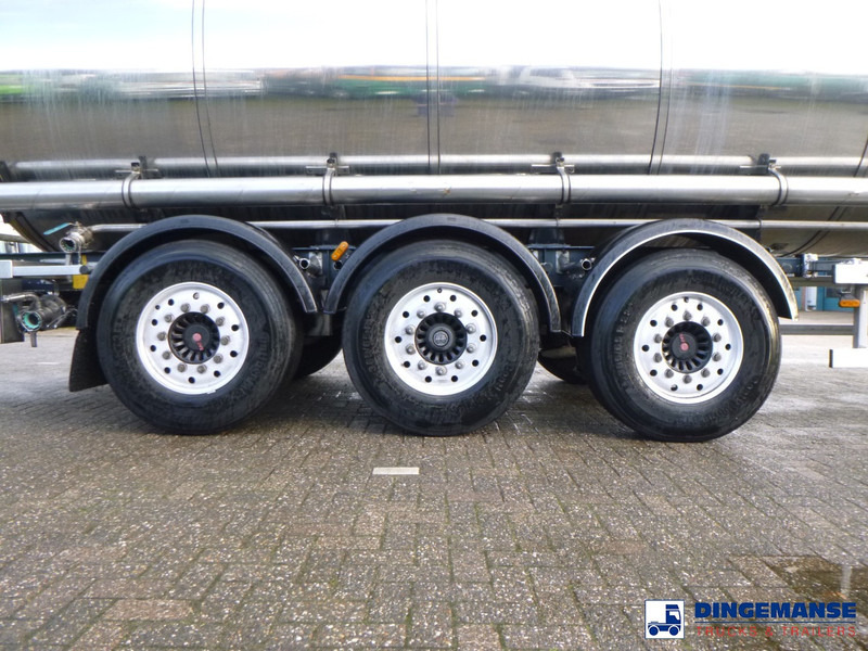 Tank semi-trailer Van Hool Chemical tank inox 30 m3 / 1 comp ADR 12/03/2024: picture 9
