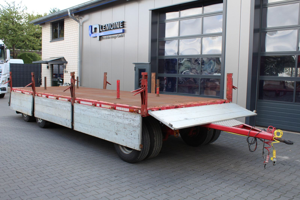 3-Achs ZORZI Pritschen-Anhänger Plateau-Rolle - Dropside/ Flatbed trailer: picture 5 3-Achs ZORZI Pritschen-Anhänger Plateau-Rolle - Dropside/ Flatbed trailer: picture 5