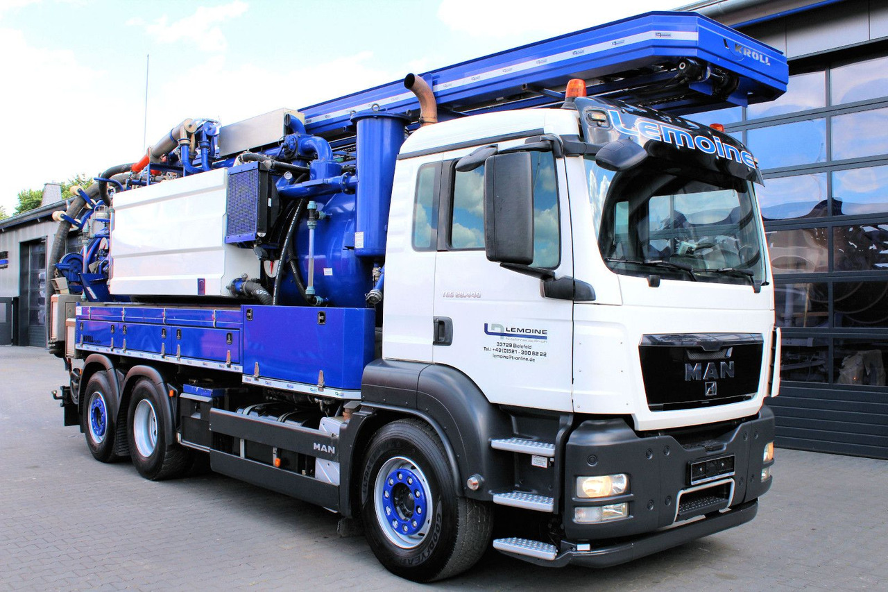 MAN TGS 28.440 6x2 Kroll 14,5m³ W-Rückgewinner KOMBI - Vacuum truck: picture 2 MAN TGS 28.440 6x2 Kroll 14,5m³ W-Rückgewinner KOMBI - Vacuum truck: picture 2