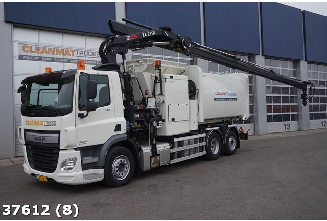 DAF FAN CF 330 Welvaarts weegsysteem 21 ton/meter laadkraan - Garbage truck: picture 1 DAF FAN CF 330 Welvaarts weegsysteem 21 ton/meter laadkraan - Garbage truck: picture 1