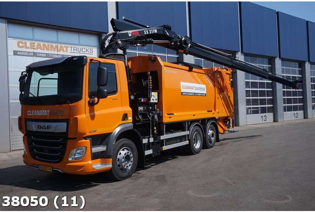 DAF FAN CF 340 Hiab 21 ton/meter laadkraan - Garbage truck: picture 1 DAF FAN CF 340 Hiab 21 ton/meter laadkraan - Garbage truck: picture 1