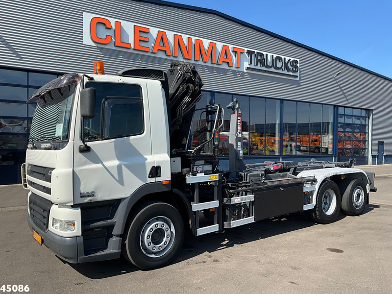 DAF FAS 85 CF 340 Manual Hiab 12 Tonmeter laadkraan - Hook lift truck, Crane truck: picture 2 DAF FAS 85 CF 340 Manual Hiab 12 Tonmeter laadkraan - Hook lift truck, Crane truck: picture 2