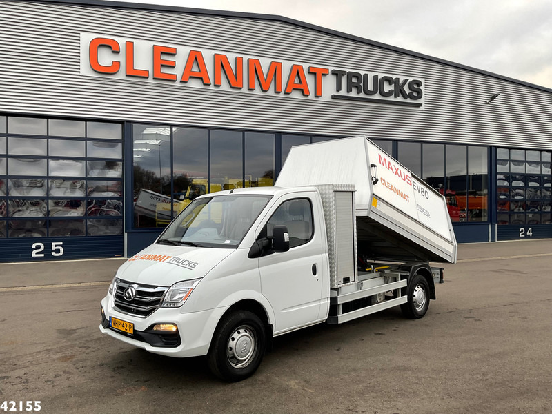 SAIC Maxus EV80 LWB Veegvuilkipper 100% elektrisch - Garbage truck: picture 1 SAIC Maxus EV80 LWB Veegvuilkipper 100% elektrisch - Garbage truck: picture 1