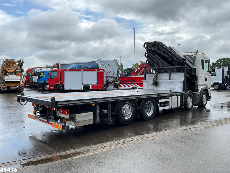 Scania R490 8x2 Euro 6 Retarder HMF 85 Tonmeter laadkraan + Fly-jib - Crane truck: picture 5 Scania R490 8x2 Euro 6 Retarder HMF 85 Tonmeter laadkraan + Fly-jib - Crane truck: picture 5