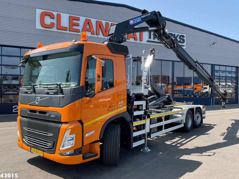Volvo FM 430 HMF 23 Tonmeter laadkraan - Hook lift truck, Crane truck: picture 1 Volvo FM 430 HMF 23 Tonmeter laadkraan - Hook lift truck, Crane truck: picture 1