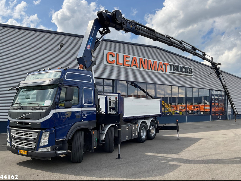 Volvo FM 500 Euro 6 HMF 50 Tonmeter laadkraan + Fly-Jib - Crane truck: picture 1 Volvo FM 500 Euro 6 HMF 50 Tonmeter laadkraan + Fly-Jib - Crane truck: picture 1