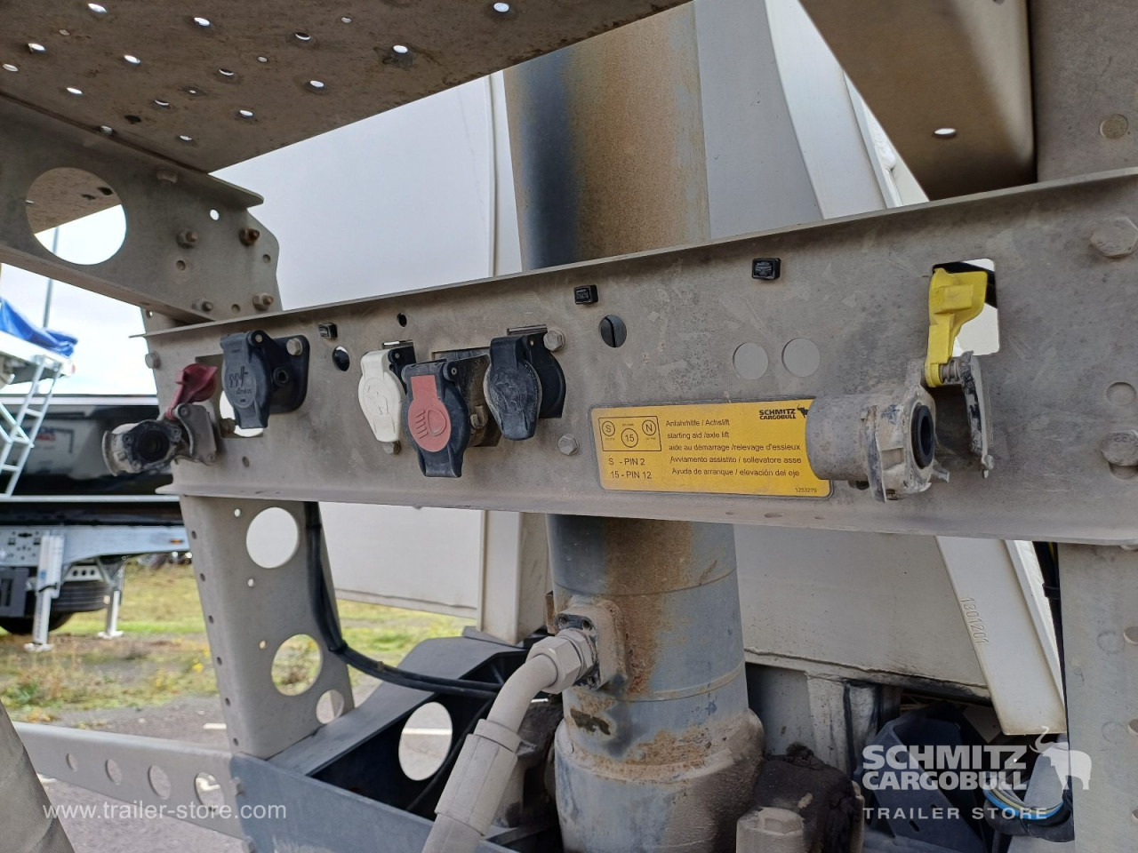 Tipper semi-trailer SCHMITZ Auflieger Kipper Alukastenmulde 24m³: picture 10