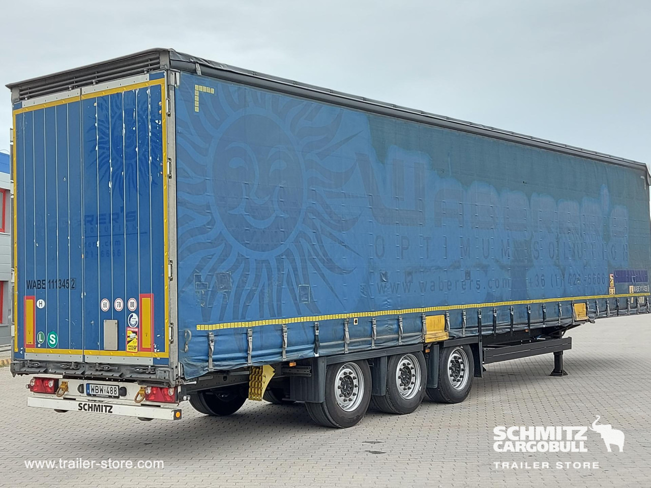 SCHMITZ Curtainsider Mega - Curtainsider semi-trailer: picture 4 SCHMITZ Curtainsider Mega - Curtainsider semi-trailer: picture 4