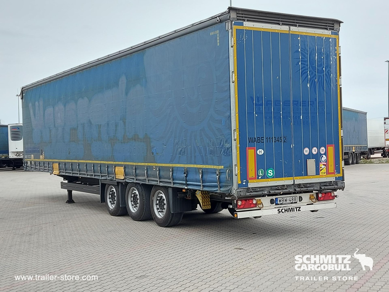 SCHMITZ Curtainsider Mega - Curtainsider semi-trailer: picture 5 SCHMITZ Curtainsider Mega - Curtainsider semi-trailer: picture 5