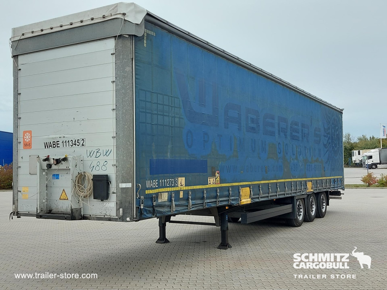 SCHMITZ Curtainsider Mega - Curtainsider semi-trailer: picture 3 SCHMITZ Curtainsider Mega - Curtainsider semi-trailer: picture 3