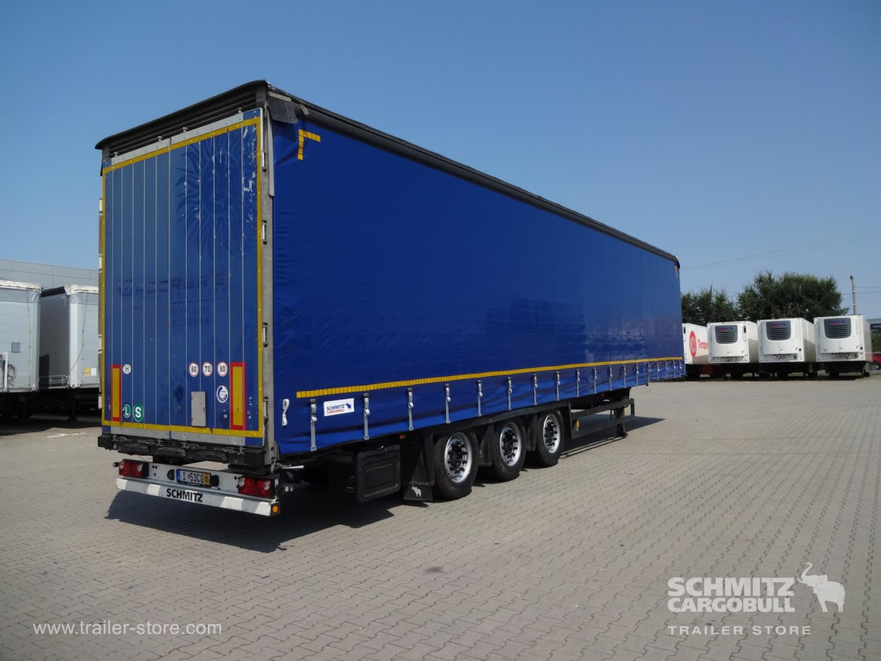 SCHMITZ Curtainsider Mega - Curtainsider semi-trailer: picture 5 SCHMITZ Curtainsider Mega - Curtainsider semi-trailer: picture 5