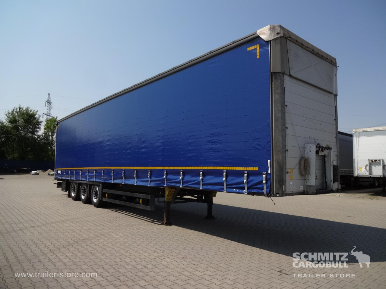 SCHMITZ Curtainsider Mega - Curtainsider semi-trailer: picture 1 SCHMITZ Curtainsider Mega - Curtainsider semi-trailer: picture 1