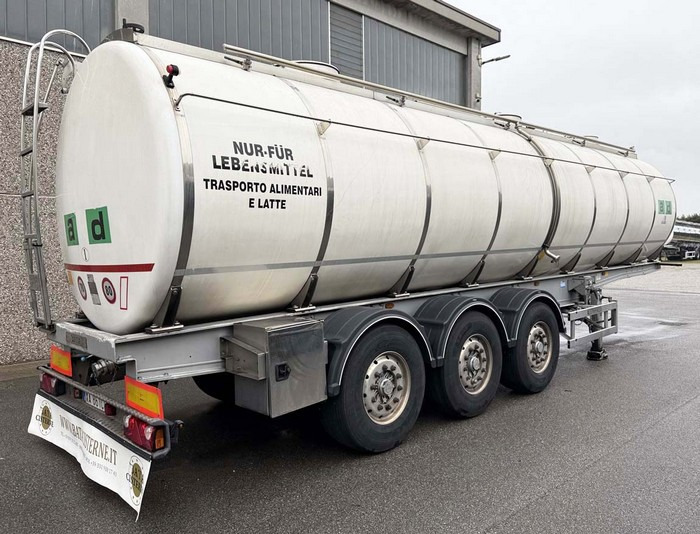 CISTERNA ALIMENTARE GRAPAR-ACERBI ANNO 2015 - Tank semi-trailer: picture 4 CISTERNA ALIMENTARE GRAPAR-ACERBI ANNO 2015 - Tank semi-trailer: picture 4