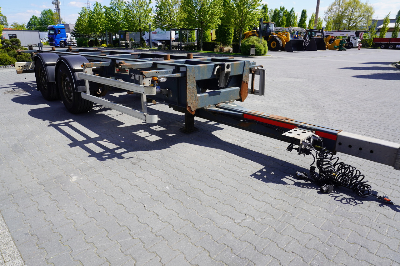 FRUEHAUF BDF / 18 t - Chassis trailer: picture 2 FRUEHAUF BDF / 18 t - Chassis trailer: picture 2