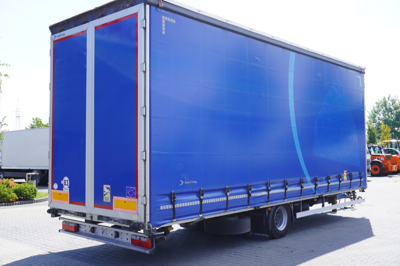 Gniotpol Tandem trailer Gniotpol / 10t / 2018 / 19 pallets - Curtainsider trailer: picture 4 Gniotpol Tandem trailer Gniotpol / 10t / 2018 / 19 pallets - Curtainsider trailer: picture 4